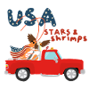 American Shrimp, Stars and Stripes