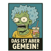 Zombie with Slush – That's mean!