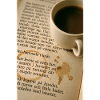 Book and coffee