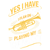 Funny Retirement Trumpets Saying