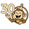 Monkey strong at 30