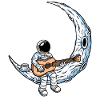 Astronaut Playing Guitar