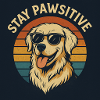 Restez Pawsitive Goldie