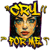 Cry for Me – Urban Streetart Graffiti Frau Design