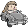 Voiture hérisson