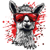 Funny Llama Alpaca