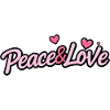 Frieden und Liebe