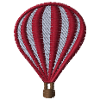 Hot Air Balloon Embroidered