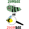 Zombee vs. Zoombee – Zombie Bee & Magnified Bee