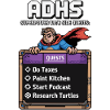 ADHD Superpower – Side-Quest Hero Shirt