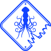 Octopus Danger Sign Caution Warning
