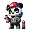Panda Graffiti