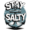 Stay Salty - Chemise Maritime Statement