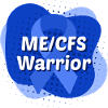 ME/CFS Warrior Blue Ribbon