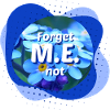 Oubliez M.E. pas bleu Myosotis