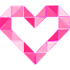 Geometric Love - Pink Edition