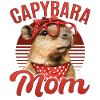 Funny Capybara Mom
