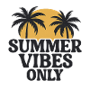 Summer Palm Trees Sunset