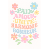 Peace and happiness