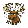 Conception d’aimant Moose Quittin
