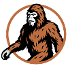 Bigfoot mysterious cryptid creature art