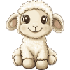 kleines Schaf