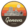 Geneva Skyline Sunset