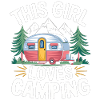 Caravan Camping Girl