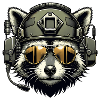 Military Raccoon