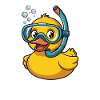 Rubber Duck Diver
