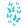 Blue butterflies – filigree nature motif