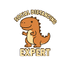 Social Distancing Expert Dino