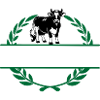 Vache laitière avec son propre nom