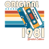 44th Birthday Cassette June 1981