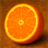 Split orange