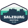 Salzburg Skyline Silhouette