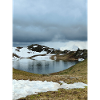Round lake in Oisans
