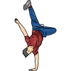 B Boy Drawing