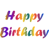 HAPPY BIRTHDAY. JOYEUX ANNIVERSAIRE. ANNIVERSAIRE.