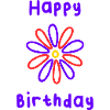 ANNIVERSAIRE. HAPPY BIRTHDAY. JOYEUX ANNIVERSAIRE.