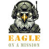 Military Eagle on Mission