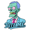 Zombie en costume – Mordez-moi !