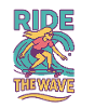Surfing & Scrolling Theme T-Shirt