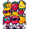 Fruit Squad – 🍓 🍊 🍉 Cartoon