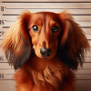 Mugshot Dachshund