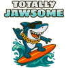 Totally Jawsome Surf Shark