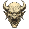 Demon Mask Hornenkopf