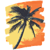 Palm Tree Sunset Summer