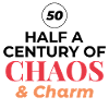 50e anniversaire demi-siècle Chaos Charm