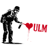 policier aime Ulm policier StreetArt